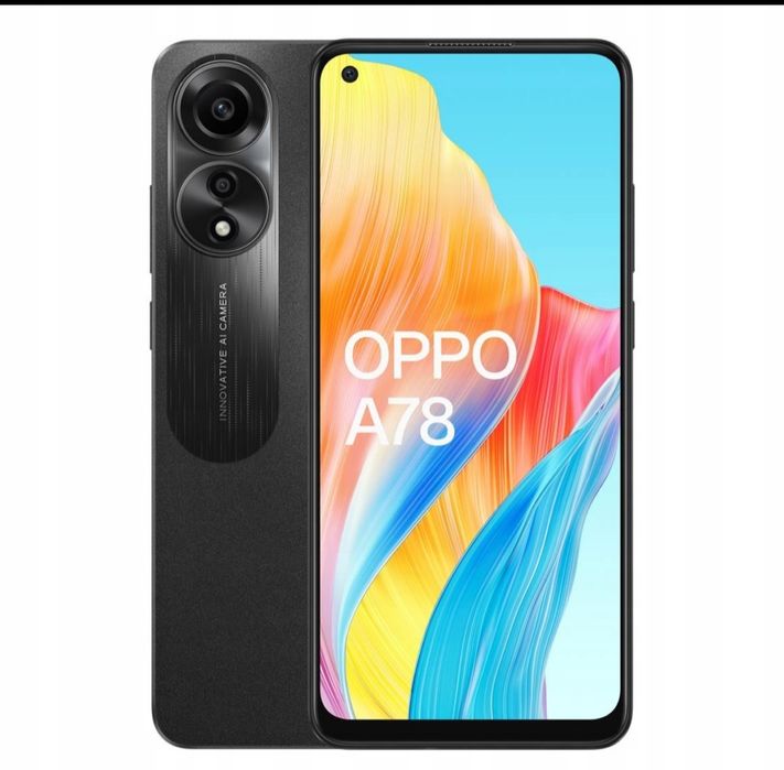 nowy OPPO A78 8/128GB DualSIM 4G LTE NFC 6,43" AMOLED 90Hz IP54 67W 50