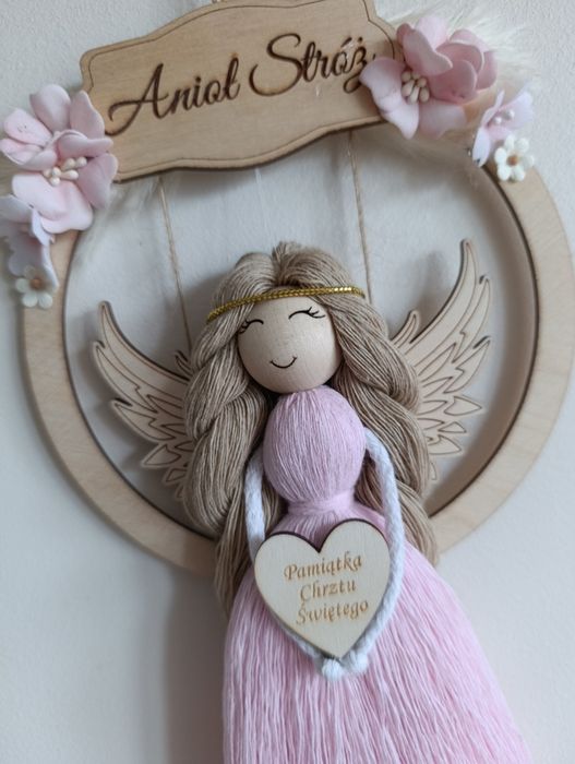Anioł Stróż jako pamiątka  Chrztu  Świętego