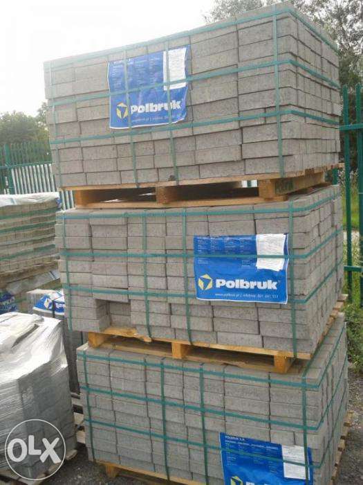 Kostka Brukowa PROSTOKĄT POLBRUK gr. 6 cm Bydgoszcz, holland, behaton,