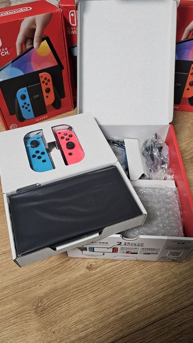 Nintendo Switch Oled Nowa chip PicoFly Karta 512GB CFW