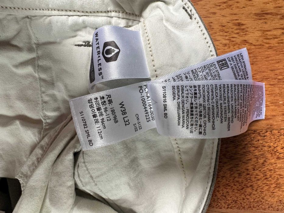 Spodnie Dockers Levi’s Levis 38W 32L bawełna len khaki