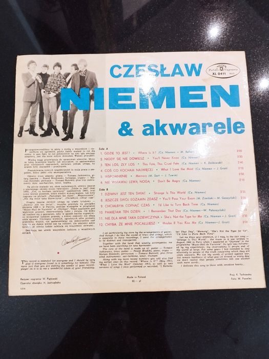 Płyta winylowa Czesława Niemen. Dziwny jest ten świat