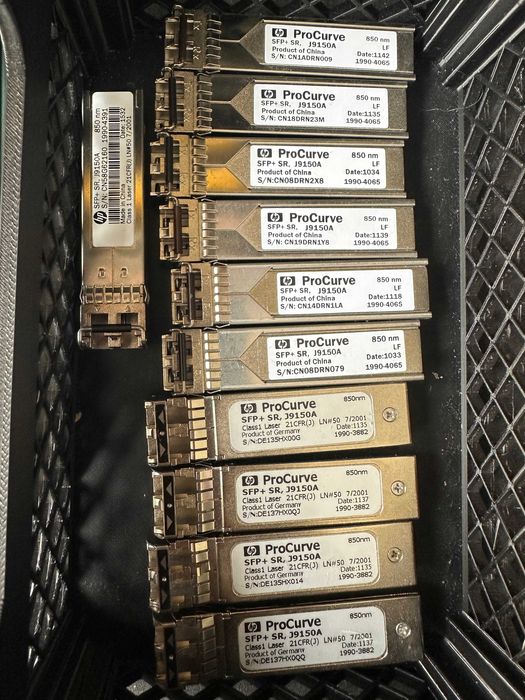 Модуль приймача HP ProCurve SFP+ SR 850NM J9150A