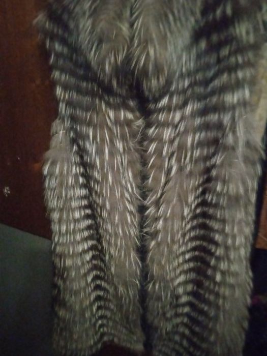 Жилетка чернобурка