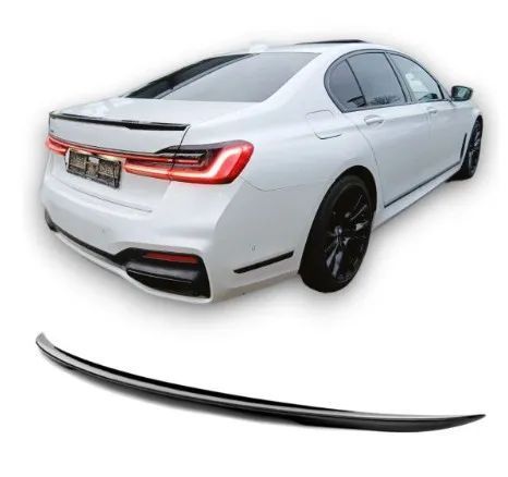 Aileron | Spoiler Mala BMW Série 7 (G11/G12) Preto Brilho