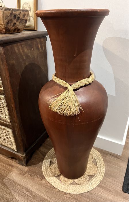Vaso barro.Impecável.