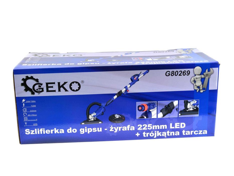 для шлифовки стен GEKO G80269 225мм для затирки рівняння поверхні