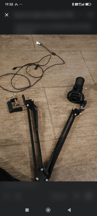 Микрофон Hator Signify RGB Pro — Full Set (Пантограф, Чек, Коробка)