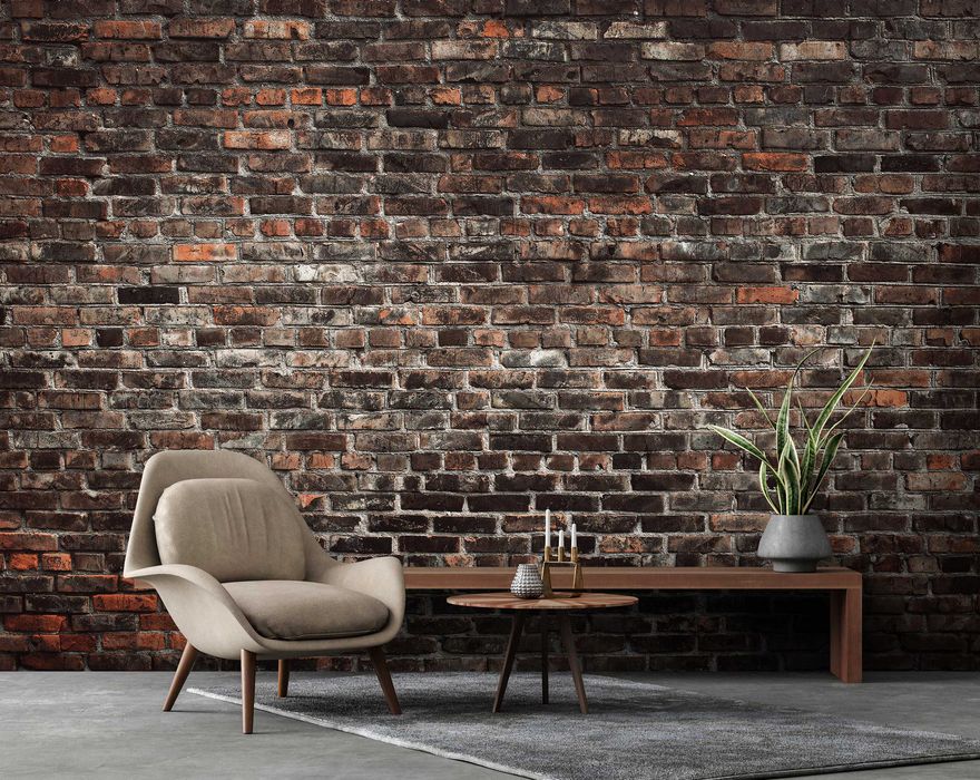Fototapeta Cegła Mur Imitacja Loft 3D Na Twój Własny Rozmiar + KLEJ