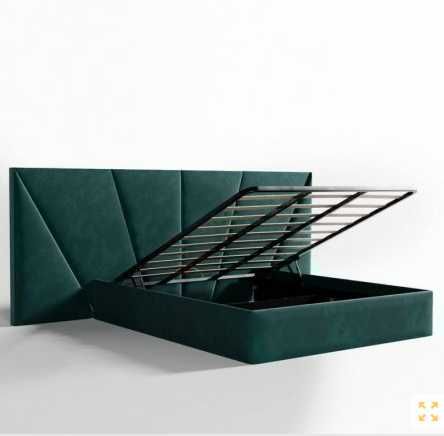 Cama estofada Alexandra - Direto do fabricante de Paços de Ferreira