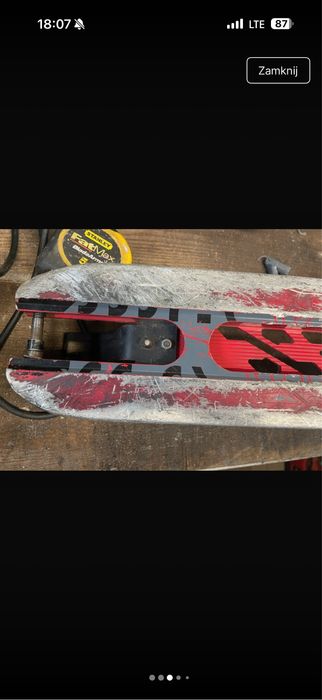 Deck MGX czerwony popękany