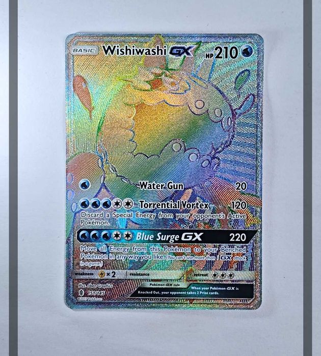 Wishiwashi Gx 151/145 GRI Pokemon ENG-NM