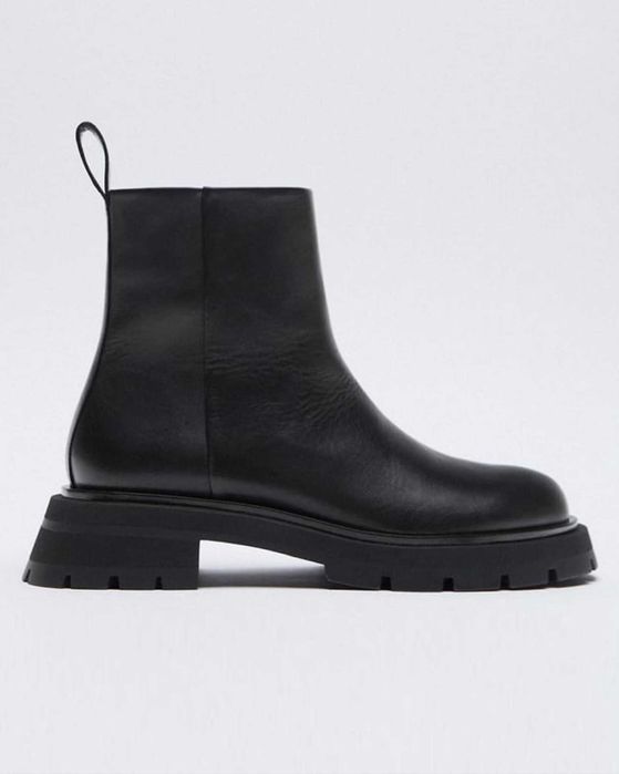 Жіночі черевики zara (zara ankle boots)