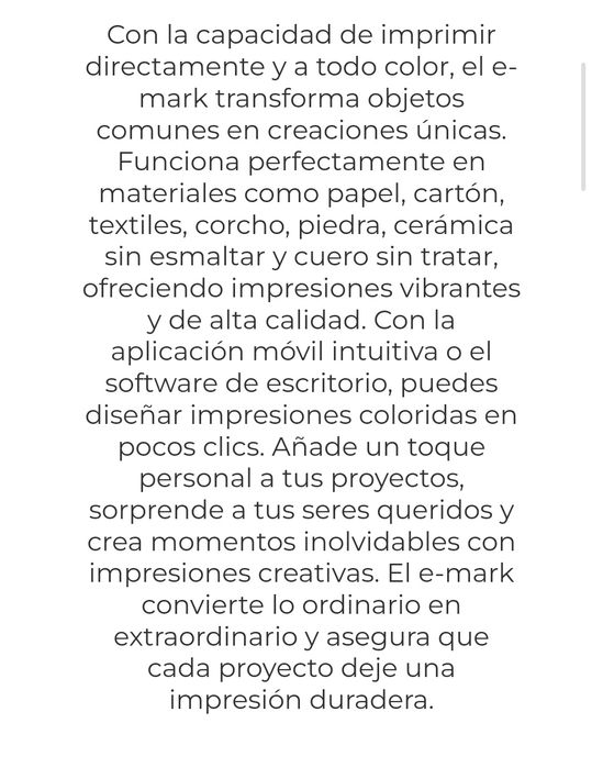 Impressora movil colop e-mark stamps NOVA