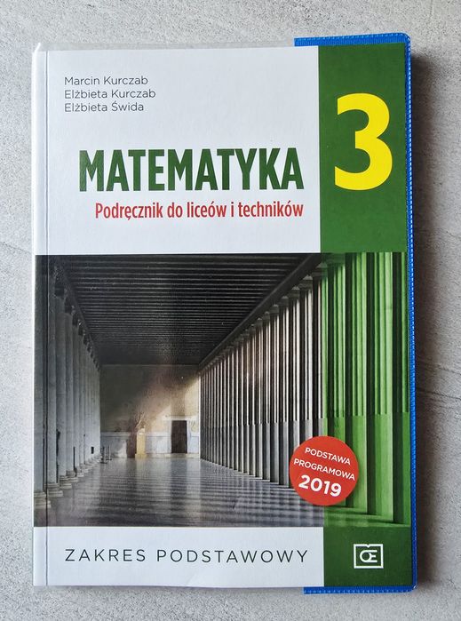 MATEMATYKA 3 Pazdro zestaw zakres podstawowy liceum technikum