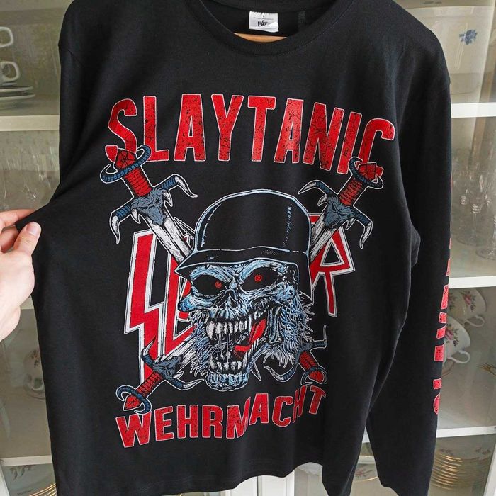 Новий лонгслів Slayer - Slaytanic Wehrmacht : S , M , L , XL , XXL