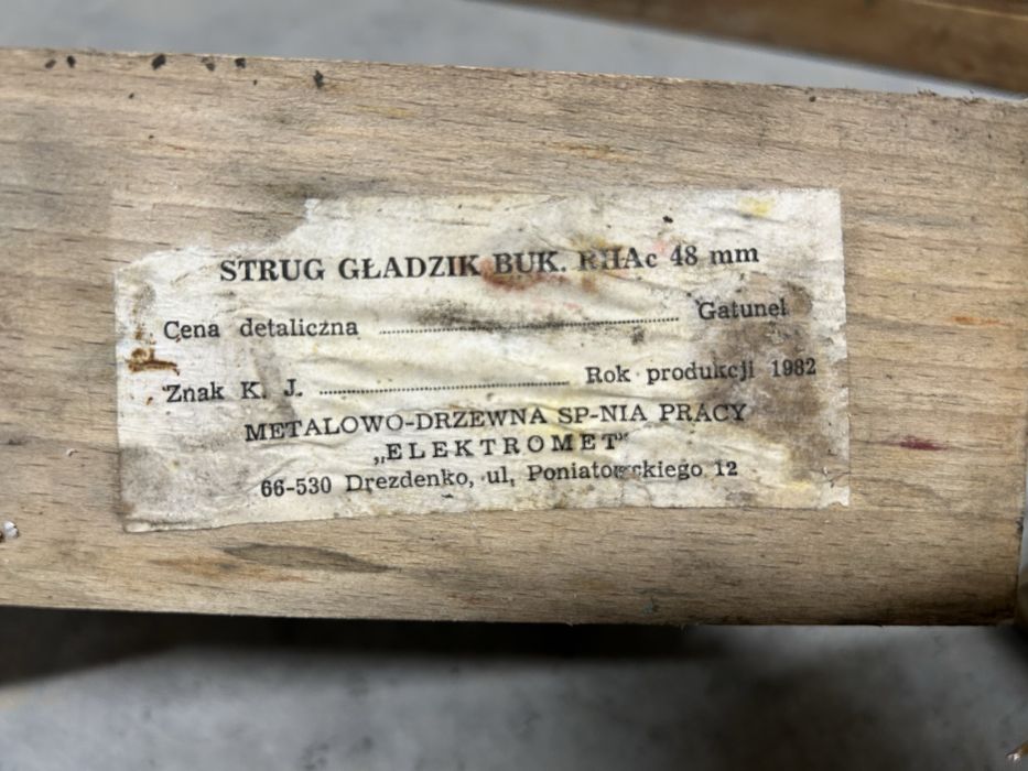 Strug strugi gładzik nowe