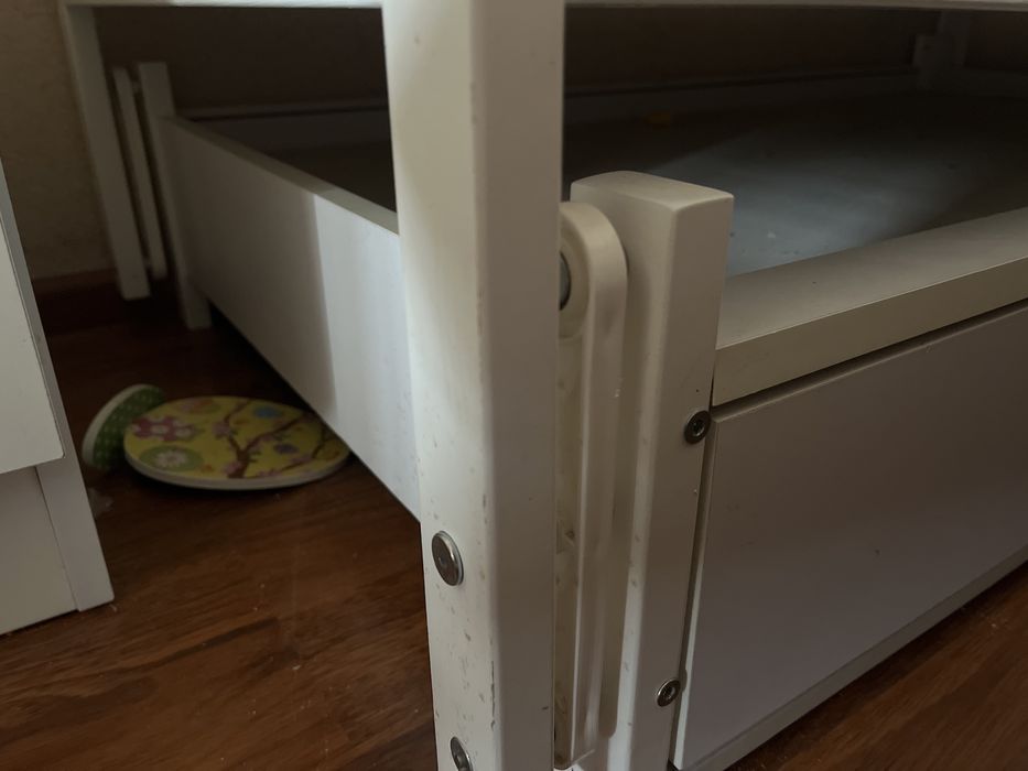 Дитяче ліжко кроватка з маятником САМОВИВІЗ