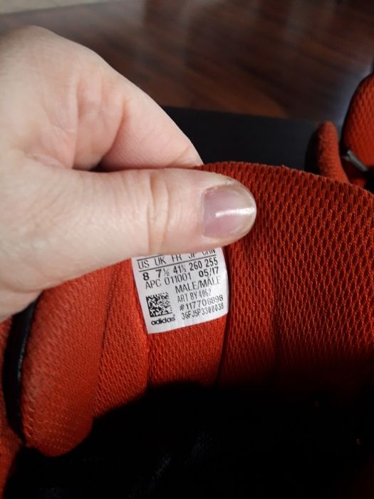 Adidasy sneakersy skóra 41