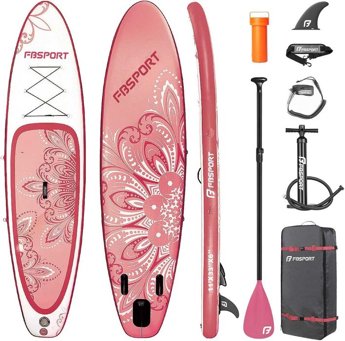 Deska SUP FBSPORT 335 cm + wiosło i pompka opis