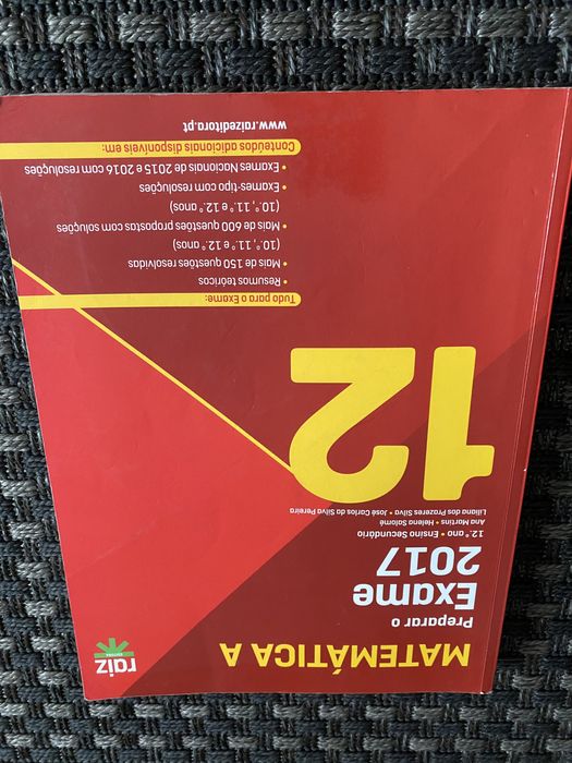 Livro de exames matematica