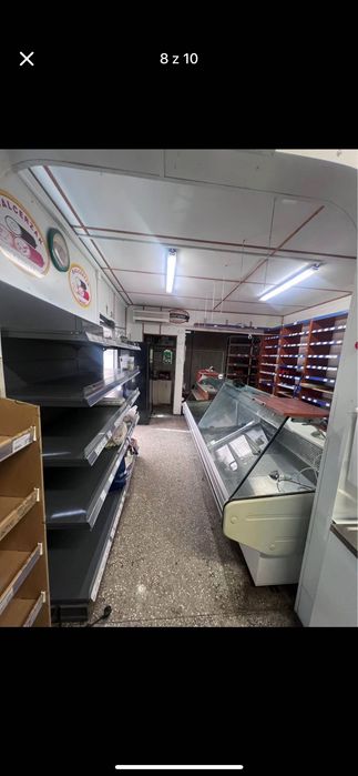 Pawilon w którym był sklep spożywczy