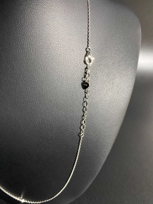 Colar Prata Esterlina 925 Com Pendente VVS Moissanita