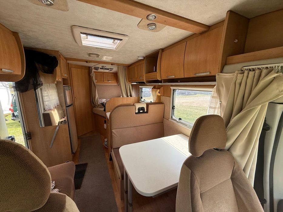 Kamper Fiat Ducato Półintegra