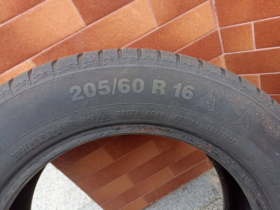 Колеса Continental 205/60 r16 2шт