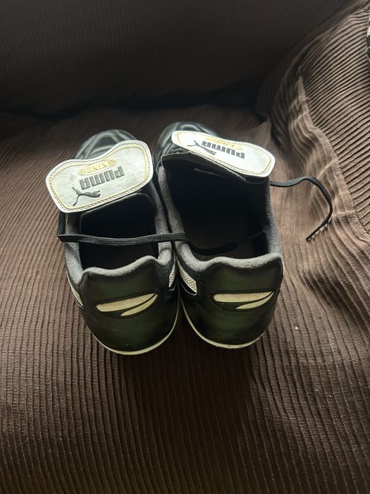 Chuteiras Puma King — couro genuíno, clássicas, como novas
