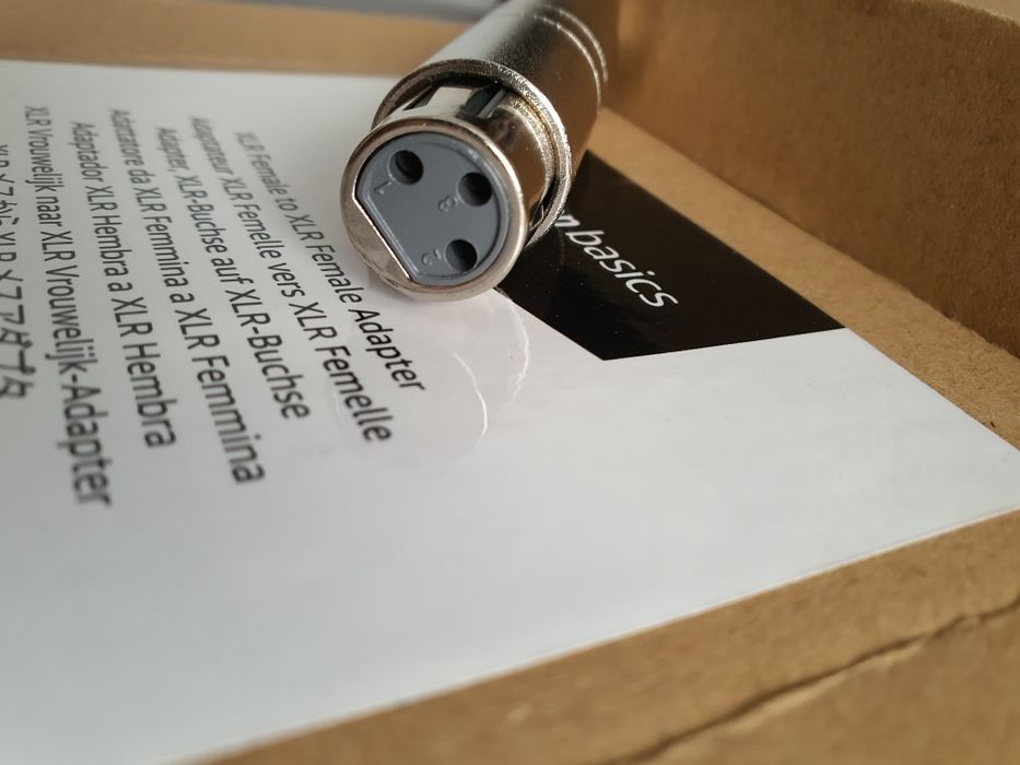 Adapter XLR żeński female