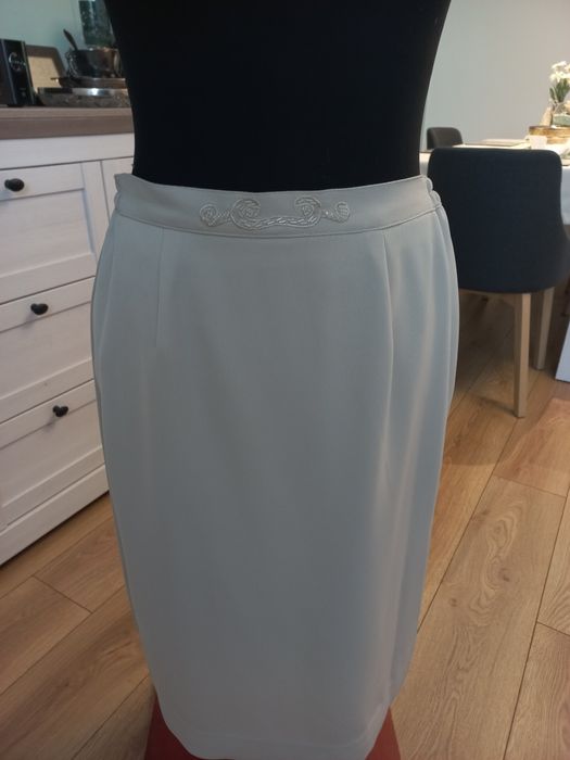 Kostium żakiet spódnica USA 12 42 cudny garsonka