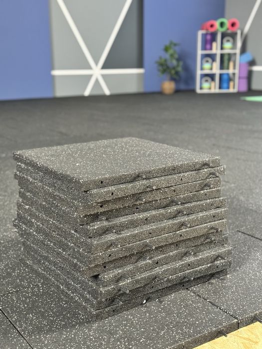 Профессиональное резиновое покрытие (плитка 30 мм)