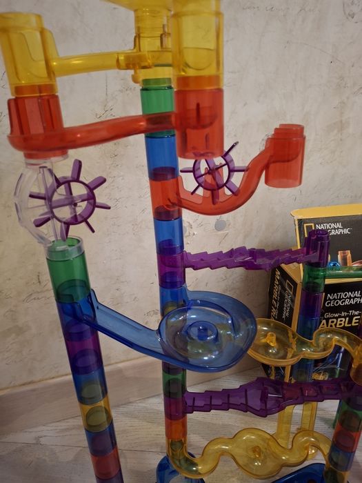 Розвиваючий конструктор лабіринт з кульками 80 дет NATIONAL GEOGRAPHIC