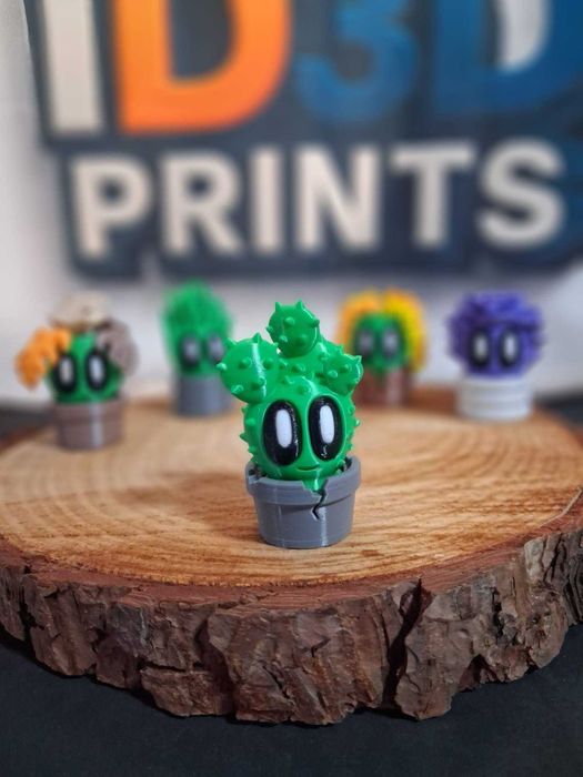 Impressão 3D - Coleção de Plantas (mini) conjunto 2/3 (Preço Sob-consulta)