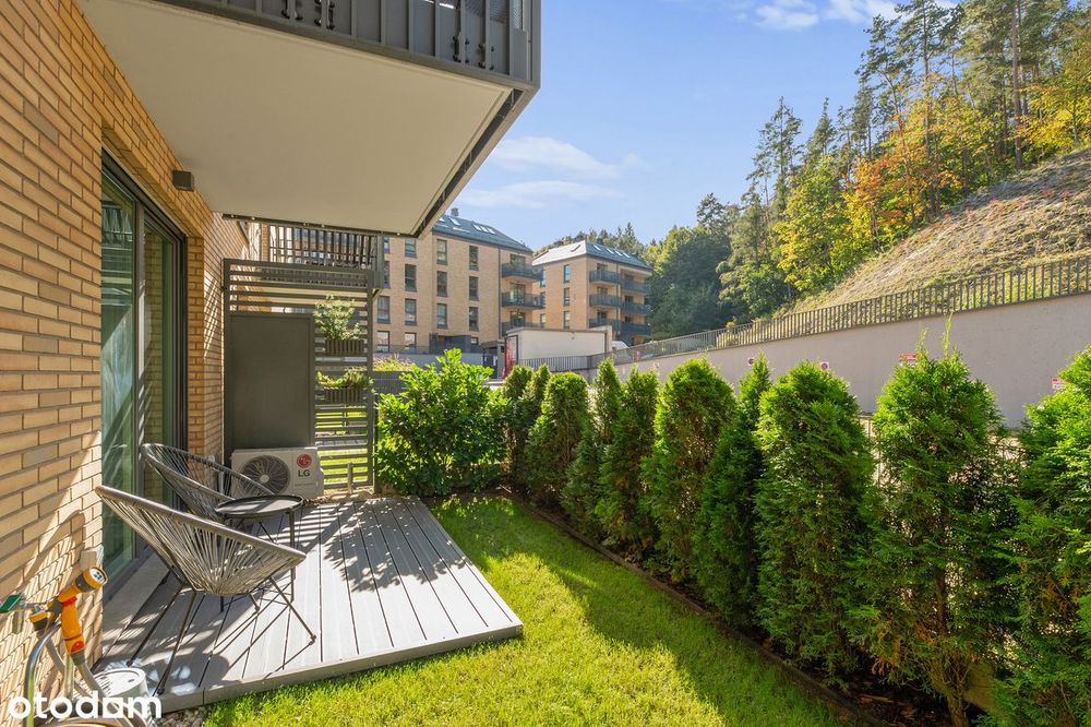44 m² | Prywatny ogród | Widok na las | Garaż | Wysoki standard