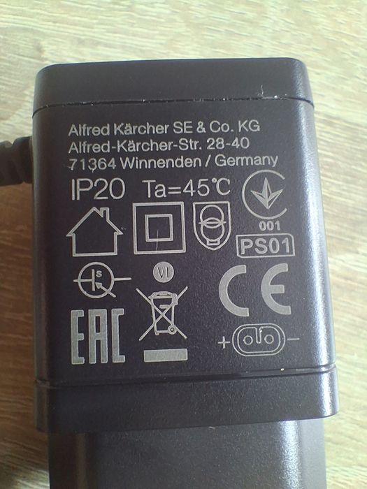 Ładowarka do Myjek Karcher z serii WV nowa,oryginał