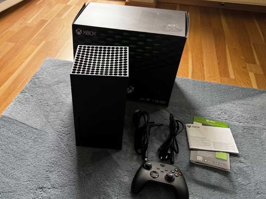 Microsoft Xbox Series X 1TB Czarny 4K Wi-Fi z kontrolerem