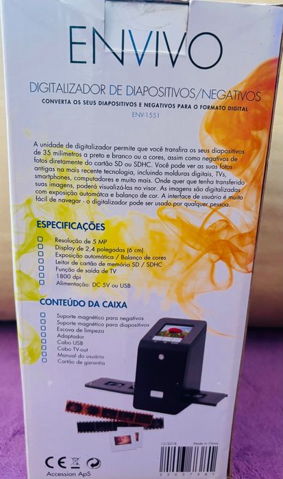 Digitalizador em formato digital