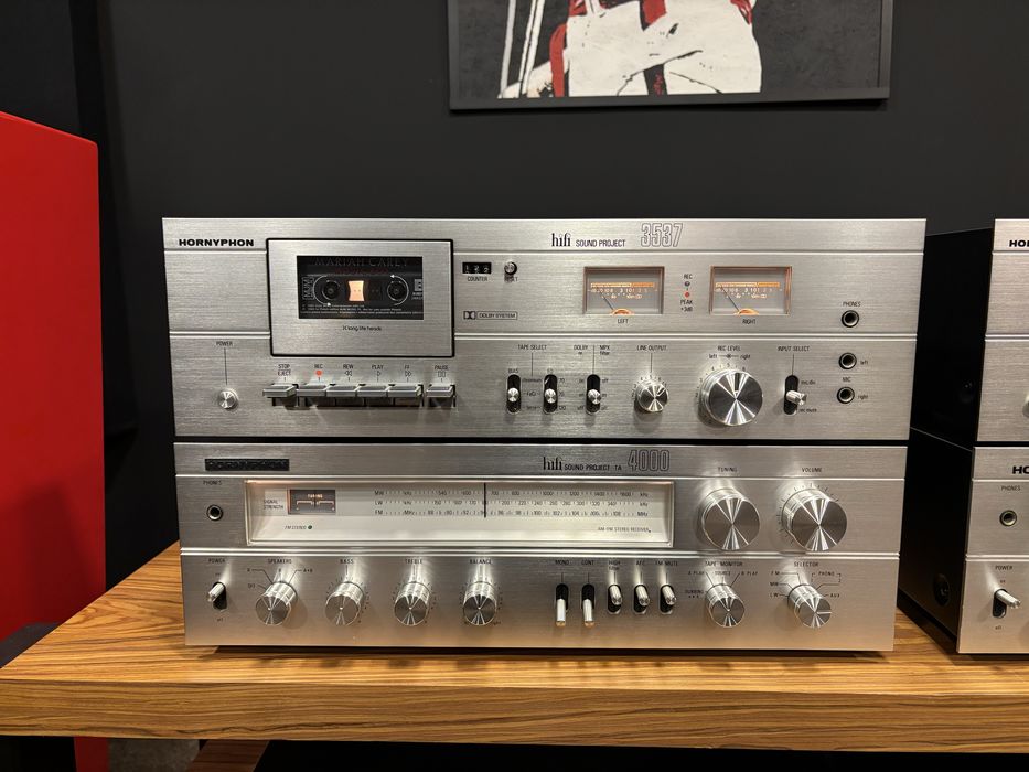 Hornyphon HiFi Sound Project 4000 + 3537( amplituner + magnetofon)