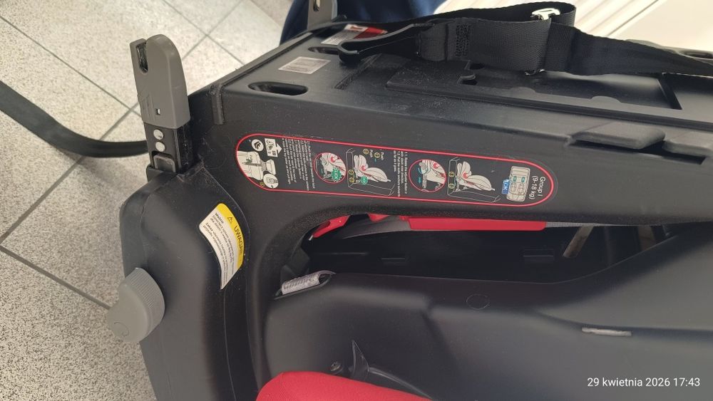Fotelik samochodowy cotobaby 9-25kg isofix