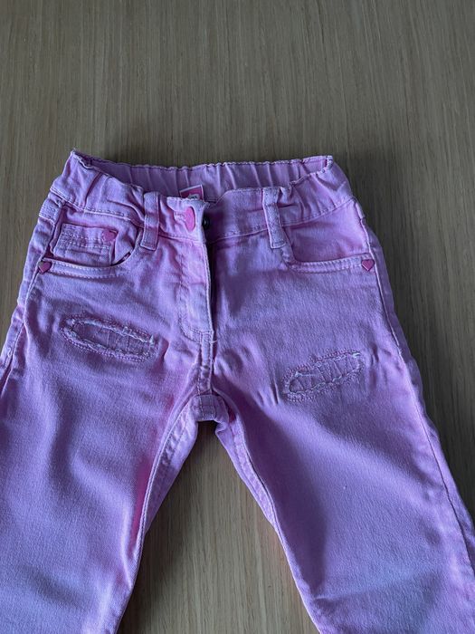 Calças de ganga cor de rosa 4 anos tuc tuc