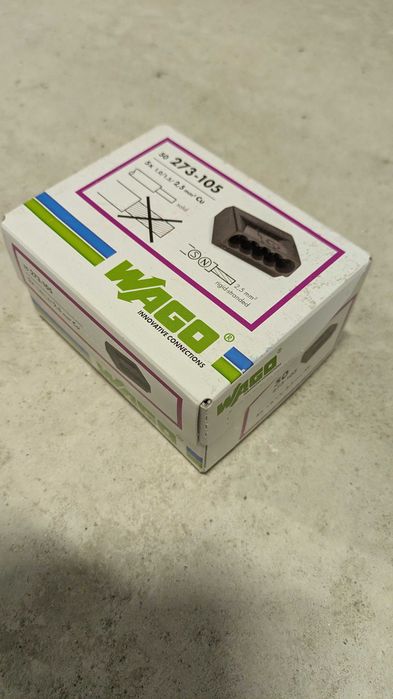 Złączki Wago 5x 273-105