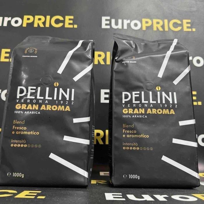 Європейська кава в наявності ! PELLINI, Illy, Lavazza, Jacobs, Movenpick, кава в зернах, кава мелена