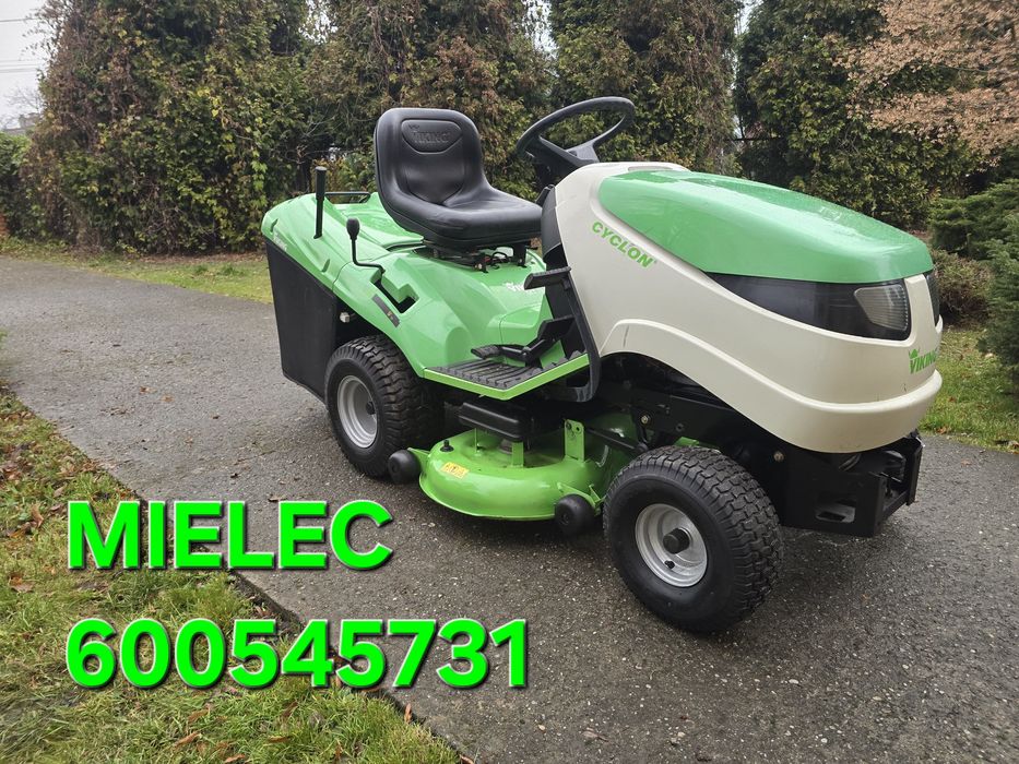 Traktorek kosiarka Viking Stihl 17,5KM B&S pompa oleju hydro + PŁUG