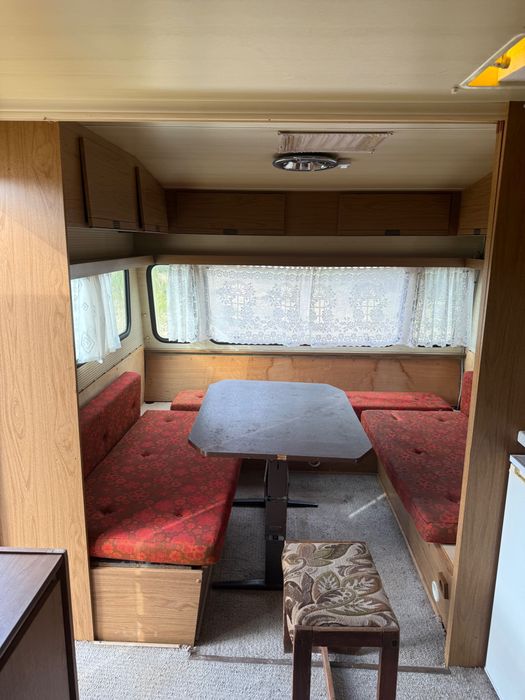 przyczepa kempingowa tabert 690 , czysta , sucha , zamiana