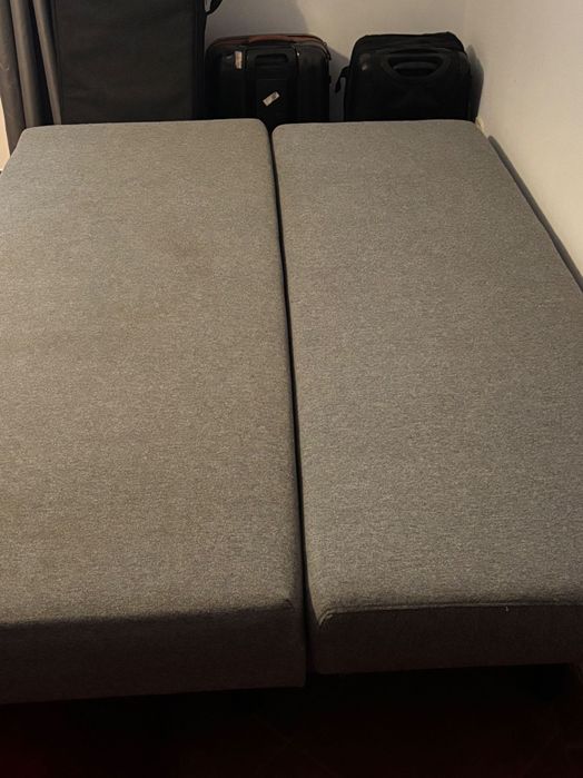 Sofá-cama em bom estado Ikea