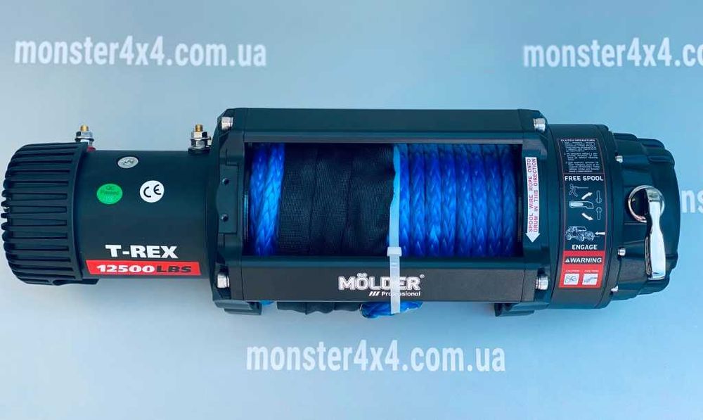 Лебідка MOLDER Professional  T-REX 12500lbs 12V IP68