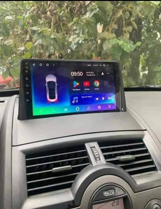 Radio Android 14 com GPS Renault megane 2 (Artigo novo)