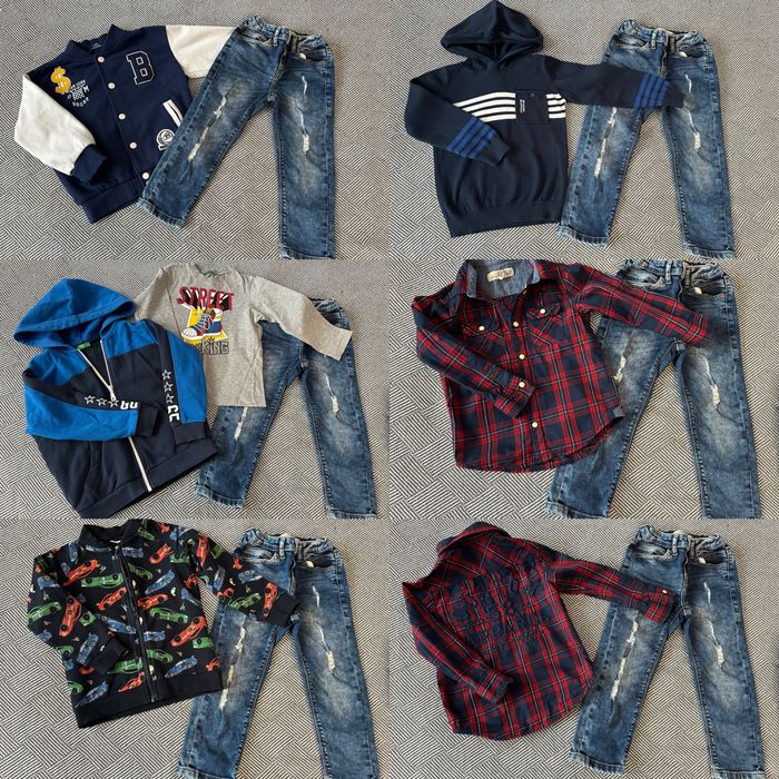 Стильні речі для хлопчика 4-5 років Zara Benetton H&M
